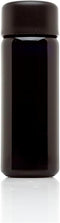 Infinity Jars Black Ultraviolet Glass Slow Pour Screw-Top Bottle 100 ML(3.4 fl oz) Airtight Refillable Container with Neck Finish for Massage Oil,...
