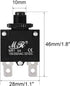 uxcell 5Pcs Thermal Overload Protector AC 125/250V 5A Push Button Reset Circuit Breaker...