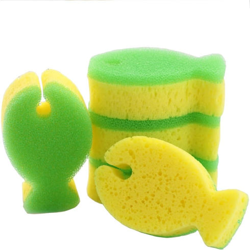 Generic Heavy Duty Scrub Sponge-5 Count, Cleaning Sponge, Cute and Funny Kitchen Dish Sponge, Effortless Cleaning Eco Scrub Pads for Dishes,Pots,P...
