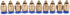 Eowpower 10 Pcs PC4-M5 Pneumatic Air Straight Quick Fitting 4mm thread M5 One touch hose Connector...