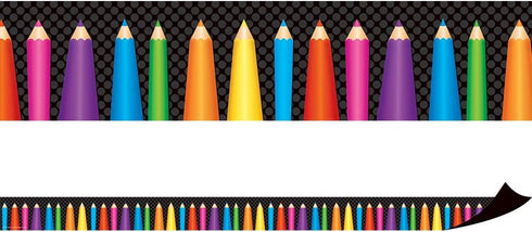 Teacher Created Resources Colored Pencils Magnetic Border (77127)...