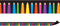 Teacher Created Resources Colored Pencils Magnetic Border (77127)...