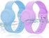 2 Pack Kids Waterproof AirTag Bracelet, Silicone Case Compatible with Apple AirTag Holder, Hidden Wristband Case for Air Tag GPS Tracker Band for ...