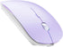 Bluetooth 5.2 Wireless Mouse, Purple, Unisex......
