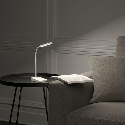 LED Desk Lamp, Desk Light, Desk Stand, White, USB Powered, Daylight White, Smartphone Stand Included...