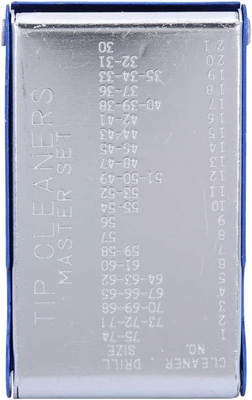 Solder Tip Cleaner Sets for Cutting Welding Tip Nozzle, Stainless Steel 21 Wires Professional Torch Tip Cleaner Set for Gas Orifices, Engine Carbu...