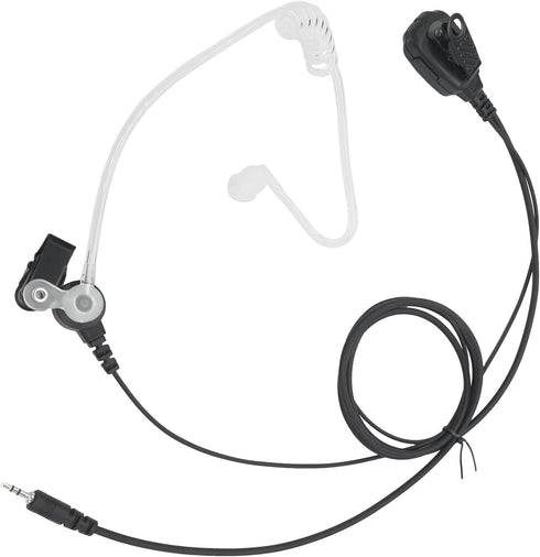 Radio Surveillance Earpiece Headset with Ptt Mic for Cobra Microtalk Walkie Talkies CXT195 CX112 ACXT1035r ACXT145 ACXT545 PX650 PX655 RX385 RX685...