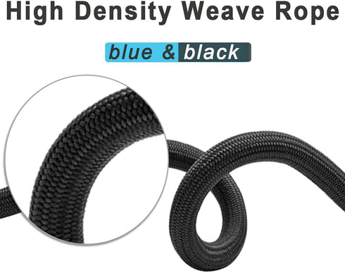 No Handle Dog Leash 3FT / 6FT, Tether Training Leash Tie Down, Dog Extension Rope Great for Exercising, Bicycle and Outdoor, Running, Walking...