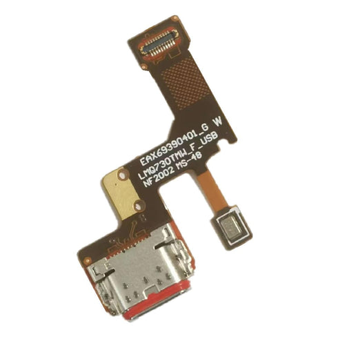 Charger Connector Dock Plug for LG Stylo 6 Q730 LMQ730TM Q730AM Q730TM Q730NM (6.8 Inch) USB Charging Port Flex Cable with Microphone Mic Repair...