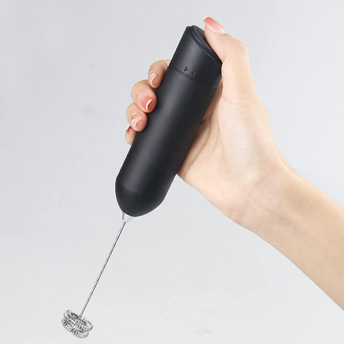 Milk Frother Handheld, Electric Milk Frother for Coffee, Coffee Frother Electric Whisk Drink Mixer for Lattes Milk Coffee Cappuccino Frappe, Cold ...