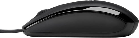 HP X500 - Wired USB Mouse for Windows PC Desktop, Laptop, Notebook, Mac, computerand Chromebook, for Righty or Lefty Use (E5E76AA#ABA),Black...