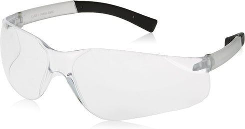 Radians ATS-10 Rad-Atac Small Non-Slip Lightweight Frame Glasses with Wraparound Single Clear Lens...