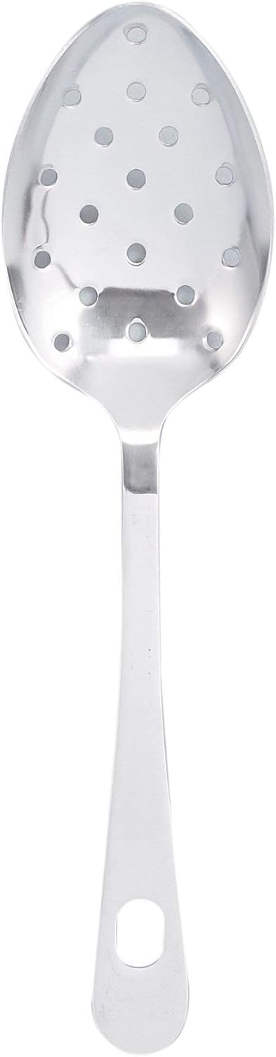 HIC Kitchen Pierced Serving Spoon, Japanese 18/0 Stainless Steel, 9-Inch...