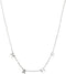Mama Necklace, 925 Sterling Silver Dainty Link Chain with the Message Mama....