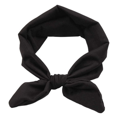 4PCS Women Elastic Bow Hairband Adult Turban Knotted Bunny Ears Headband Headdress Hair Accessories Headwrap...