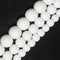 Yochus 10mm Natural Stone Beads for Jewelry DIY Making Bulk,Natural Tridacna Stone Round Loose Beads,Bracelet Making...