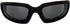 Global Vision Kickback Padded Motorcycle Sunglasses 2 Pair Black Frame Flash Mirror & Smoke Lenses...