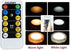 1 Pack Battery Operated Light Bulbs for Lamps with Remote,Replacement AA Bulb,Battery Powered LED Puck Lights With E26 Screw Non Electricity Wall ...