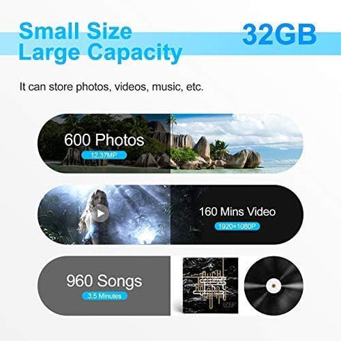 KOOTION 32GB Micro SD Card 2-Pack Class 10 Micro SDHC Card UHS-I Memory Card, High Speed TF Card, C10, U1, 32 GB...