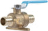 SharkBite 3/4 Inch Crimp Ball Valve with Mounting Tabs and Drain, Brass Plumbing Fitting, PEX Pipe, PE-RT, UC24616Z...