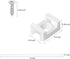 100 Pcs Cable Zip Tie Saddle Type Mounts Base with 8" Cable Ties Tapping Screw, Wire Cable Clips Organizer Holders Clamps White...