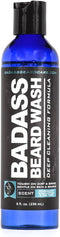 Badass Beard Care Beard Wash for Men - Makes Your Beard Smell Fresh and Clean, Keeps Beard Hair Light, and Skin Hydrated and Refreshed, 8oz...
