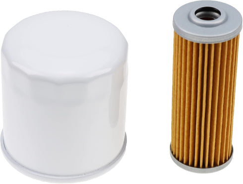 Filter Kit Fuel and Oil Filter M806418 MIU804763 M801101 for John Deere 1023E 1025R 1026R 2305 2320 755 855 HPX Diesel Gator X495 X744 X595 X740 X...