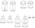 Butterick Babies' Headband, Bloomers, Rompers, and Dress Sewing Pattern Kit, Design Code B6950, Sizes XS-S-M-L, Multicolor...