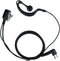 Caroo G Shape Earpiece Headset with PTT Mic for Motorola Cp200 Rdm2070d Cp185 cls1410 cls1110 Walkie Talkies Two Way Radio 2 pin...