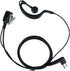 Caroo G Shape Earpiece Headset with PTT Mic for Motorola Cp200 Rdm2070d Cp185 cls1410 cls1110 Walkie Talkies Two Way Radio 2 pin...
