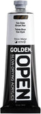 OPEN Slow-Drying Acrylics by GOLDEN, Van Dyke Brown Hue, 5 fl oz. tube, Professional Acrylic Paint, Semi-Opaque...