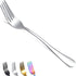Dinner Forks Set of 6, Berglander 7.9" Stainless Steel Shiny Mirror Fork Set, Forks And Spoons Silverware, Table Forks Set Sturdy And Dishwasher S...
