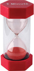 Teacher Created Resources-20657 1 Minute Sand Timer-Large - Multicolor...