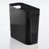mDesign Plastic Small Trash Can, 1.5 Gallon/5.7-Liter Wastebasket, Narrow Garbage Bin with Handles for Bathroom, Laundry, Home Office - Holds Wast...