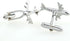 Plane Cufflinks Commercial Jet Pilot Wedding Fancy Gift...