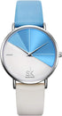 SHENGKE Simplicity Creative Women Watch Genuine Leather Elegant Women Watches Ladies Business Wristwatch...