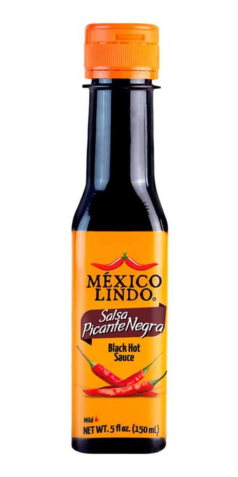 Mexico Lindo Hot Sauce Variety Pack | Includes One Bottle Each of Picante Negra + Red Habanero + Green Habanero + 7 Mares | 5 Fl Oz Bottles (Pack ...