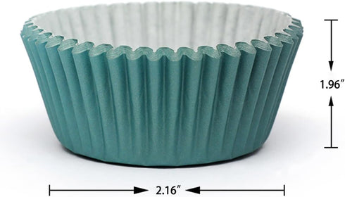 qiqee Jumbo Cupcake Liners 300PCS Gradient Cupcake Cups 6 Designs Pink Blue Gradient Cupcake Papers Baking Cups Cupcake Wrappers (Large Size)...