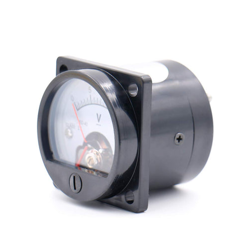 Baomain Round Analog Dial Panel Meter Voltmeter Gauge SO-45 DC 0-15V Class 2.5...