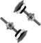 Pack of 2 Quick Release Latch Lock Clip Push Button Bonnet Kit 1.25in/32mm Diameter Universal Aluminum Alloy Quick Latch Lock for Auto Car Bumper ...