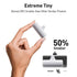Mini Portable Charger, 15W USB C Small Power Bank Fast Charging Docking 3500mAh Battery Pack Compatible with iPhone 15/15 Plus/15 Pro/15 Pro Max S...