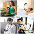 Cell Phone Neck Holder, Flexible Tablet Holder Stand Universal Phone Stand, Hanging Mobile Phone Stand Lazy Bracket, DIY Free Rotating Gooseneck M...
