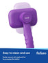 Dog Bath Brush, Pet Grooming Brush for Dogs and Cats, Dog Bath Scrubber for Short and Long Hair Pets, Versatile Pet Brush for Bathing, Grooming an...