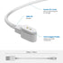 Replacement Charging Cable Compatible with MILOUZ IDW13/IDW19 Smart Watch Charger Cable Portable Magnetic 60cm USB Charging Cord for MILOUZ IDW13/...