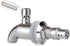 Replacement Spigot Spout for Beverage Dispenser, Solid Stainless Steel Water Dispenser Replacement Faucet with Anti-Clogging Cap Polished Finished...