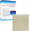 AREZA MEDICAL Calcium Alginate Wound Dressing 4.25" x 4.25" Pads - 10 Individual Sterile Non-Stick Gauze Pads FSA HSA Approved Highly Absorbent No...