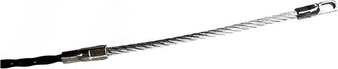15M Cable Puller Rod Cable Running Rod Duct Push Rod Fastener Four Leaf Spiral Fish Tape Cable Pulling Fish Tape Rod...