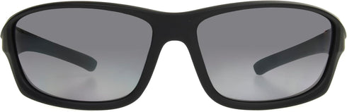 Ironman Men's Relentless Wrap Sunglasses, Matte Black, 63 mm...