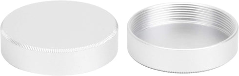 Lens Rear for M42 Mount Camera Portable Metal Protective Case Camera Accessory Parts Aluminum Alloy Lightweight Strong and Reliable Silver 2Packs...