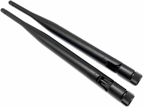 2.4G High Gain Omni-Directional Antenna, WiFi Bluetooth Router External Wireless Signal Foldable Stick Antenna, 3dBi Signal Enhancement Antenna, F...